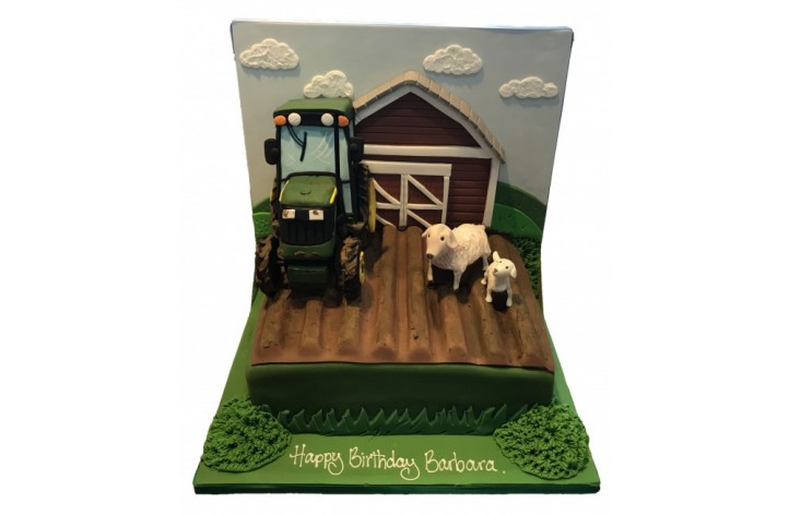 Barn and Farm Cake